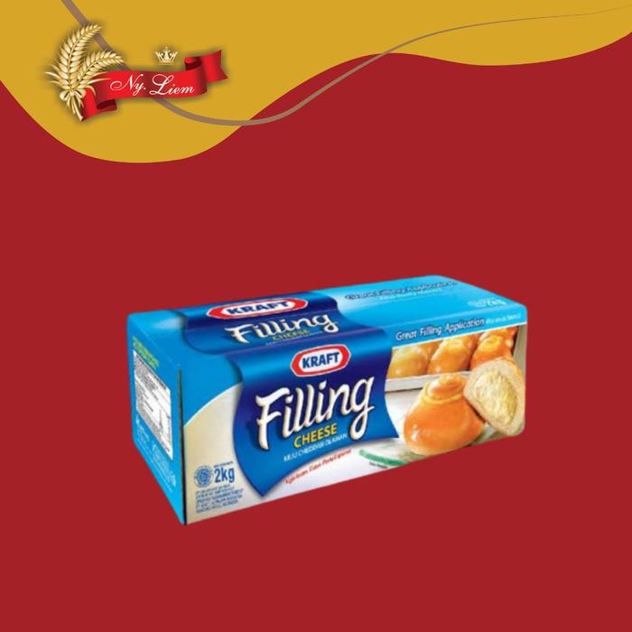 

Pilihan- Kraft Filling Keju Cheddar Olahan 2 Kg