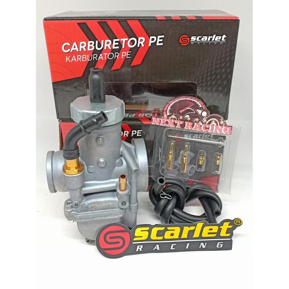 Terbatas Karbu Pe 30 Scarlet Karburator Pe30 Scarlet Terlariss 