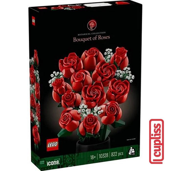Pilihan- Lego Creator Botanical 10328 Bouquet Of Roses