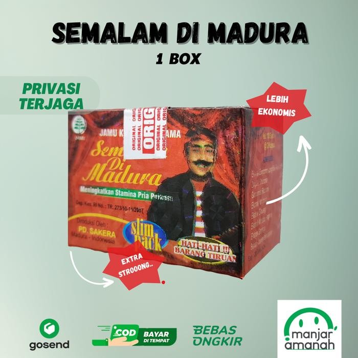 [ORIGINAL] Semalam Di Madura / Jamu Kuat Pria Perkasa ExtraStrong-1Box