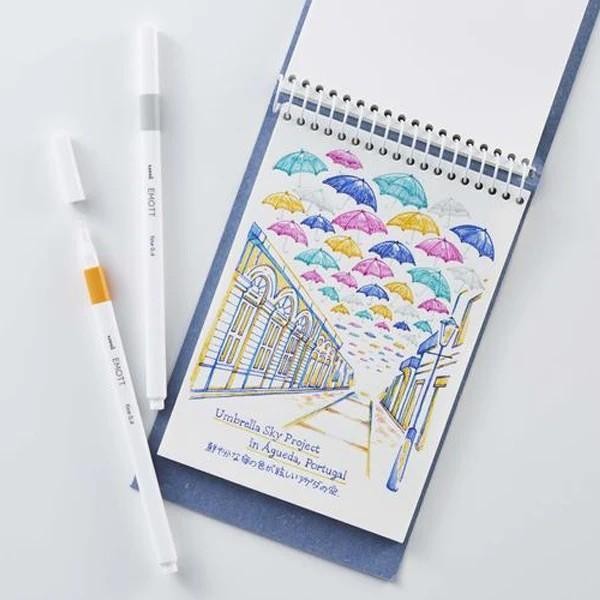 

Bisa Termin! Uni Emott Sign Pen Fineliner 0.4Mm Mitsubishi Uni Ultra Fine Marker