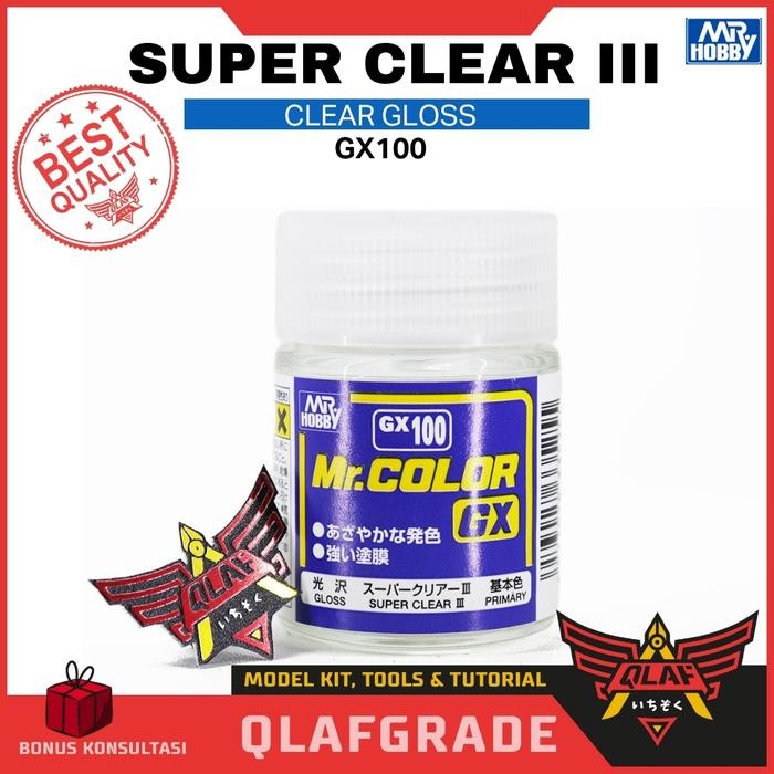 

GX100 SUPER CLEAR III GLOSS MAX COAT GX 100 airbrush cat gundam