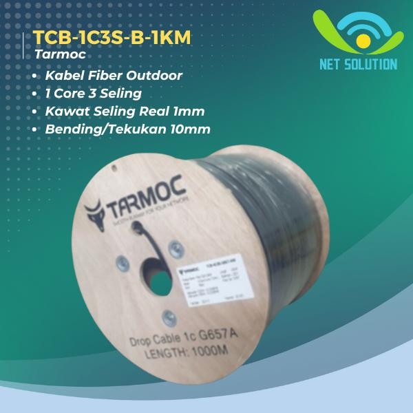 Kabel Dropcore FO 1 CORE 3 SELING 1000m/Cable FO Drop Core SM 1 Core