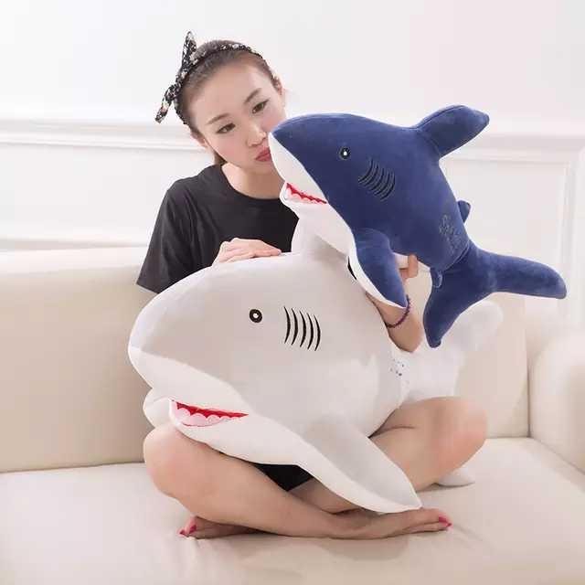 Boneka Ikan Hiu Baby Shark Jumbo Besar Pinkfong Mainan Boneka Hiu Ikea Paus Martil Murah Besar SNI