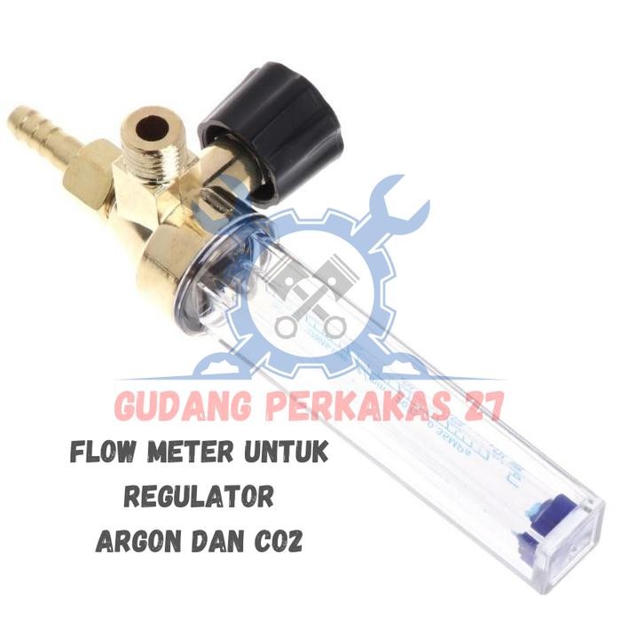 Flow Meter Untuk Regulator Argon Co2 Air Filter Flowmeter Gas CO2