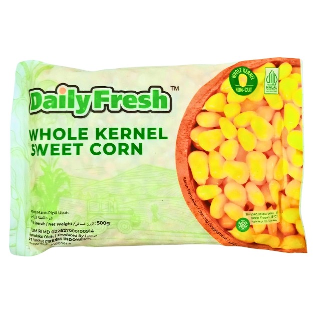 

S33190 DAILY FRESH WHOLE KERNEL SWEET CORN SAYURAN 500GR MAJU BERSAMA (20250921)
