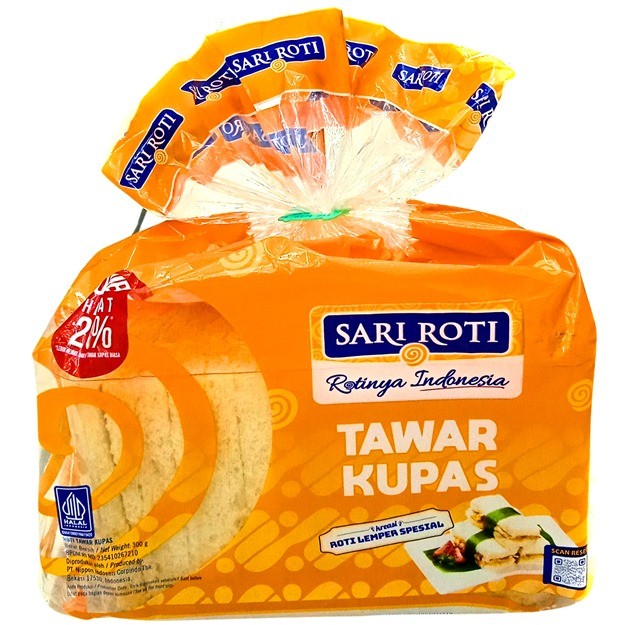 

S45769 SARI ROTI KUPAS JUMBO ROTI TAWAR 300GR MAJU BERSAMA (20250910)