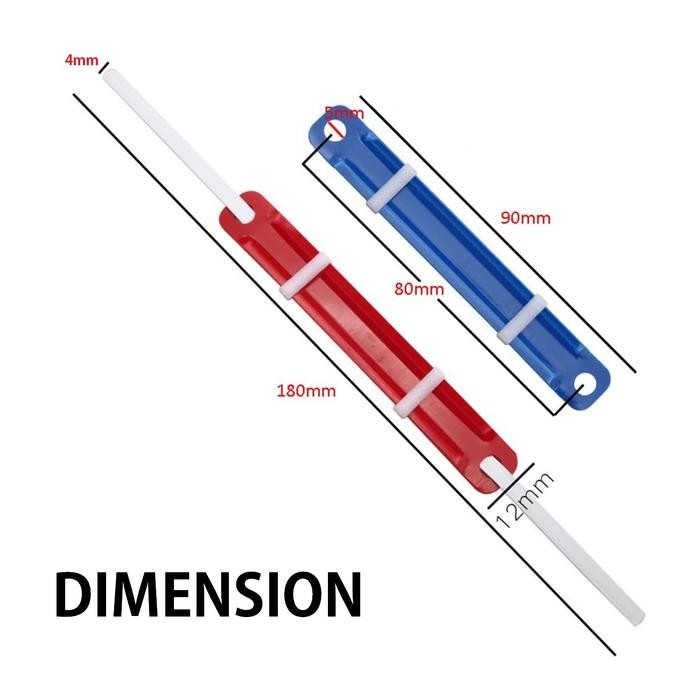 

New Acco Plastik Paper Fastener Box Hombo / Tulang Jilid / Snelhecter / Acco Fastener Plastic 8cm