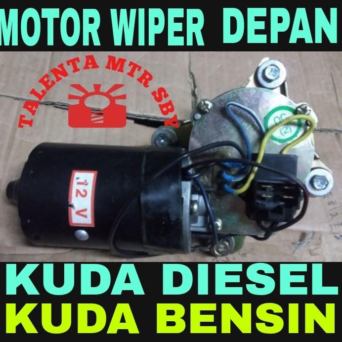 Motor Wiper Depan Kuda Diesel Dan Bensin Dinamo Penggerak Kipas Kaca