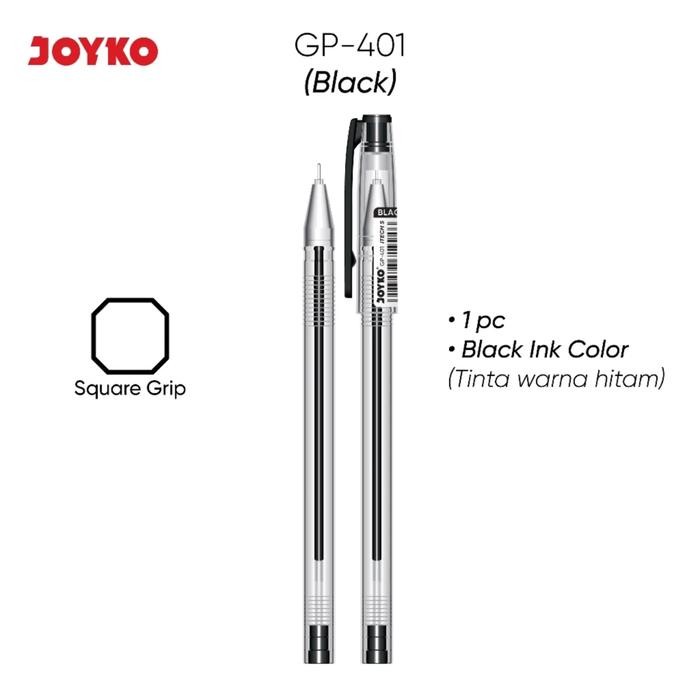 

OJ (12 Pcs) Gel Pen Pulpen Pena Joyko GP-401 I-Tech 5 0.28 mm Hi tech