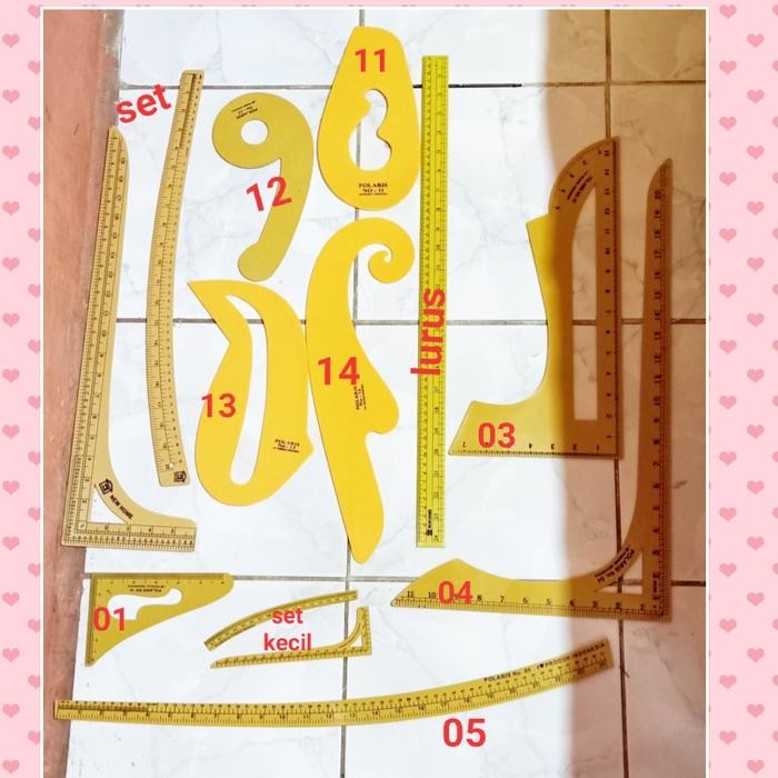 

OJ penggaris pola jahit free skala kertas