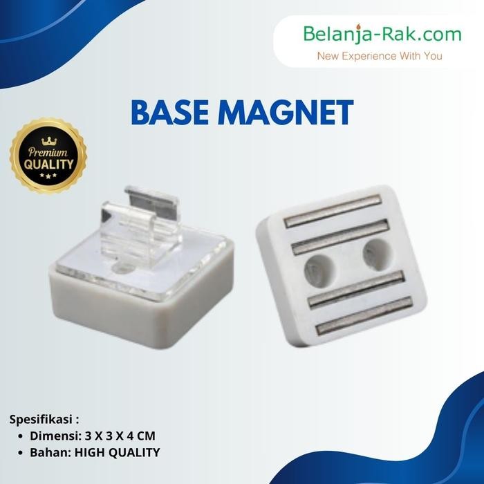 

OJ Base Magnet Frame Holder Penyangga Frame Promosi