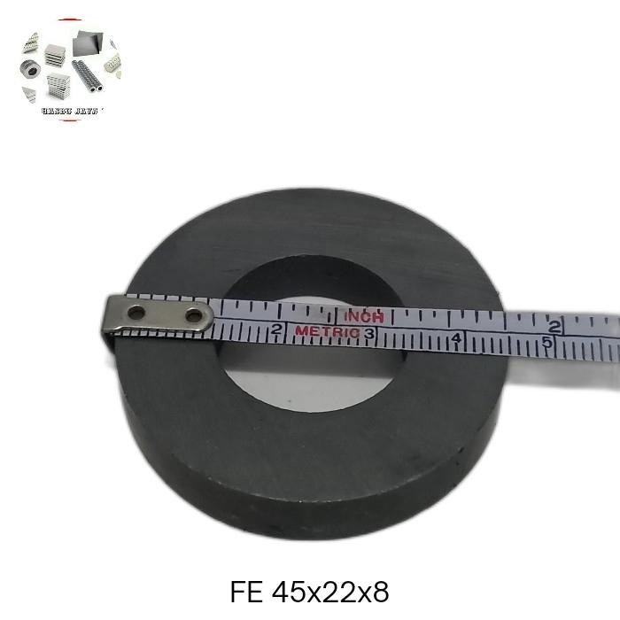 New Ferrite Magnet Donat 45x22x8mm Ring