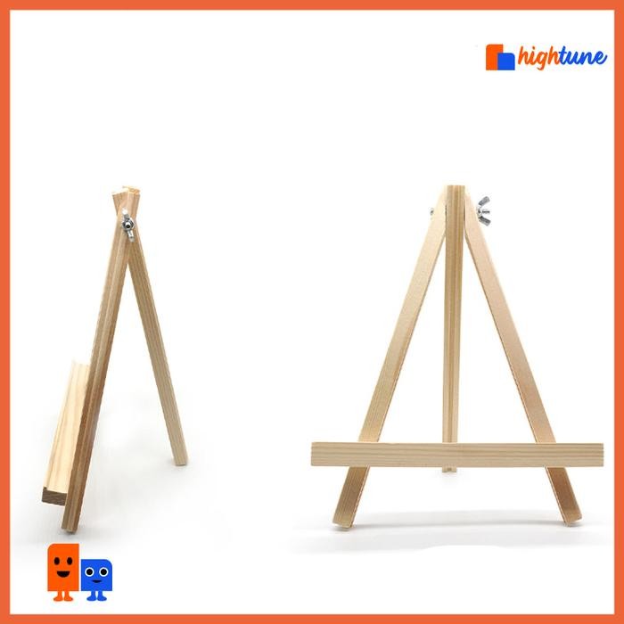 

Hightune Easel Stand Tripod Kayu Wooden Holder Kanvas Lukis - Stationery