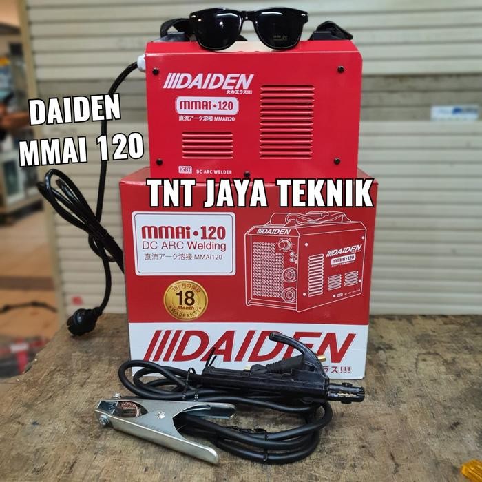 Ready MESIN LAS DAIDEN MMAi 120 / TRAVO LAS INVERTER DAIDEN MMAI 120 900WATT