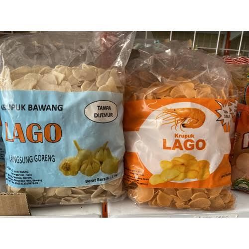 Pilihan- Krupuk Lago Bawang/ Udang