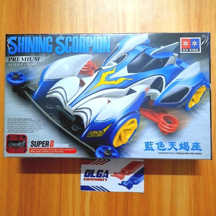 Pilihan- Daxing Mini 4 Wd Shining Scorpion Premium Chassis Super Ii