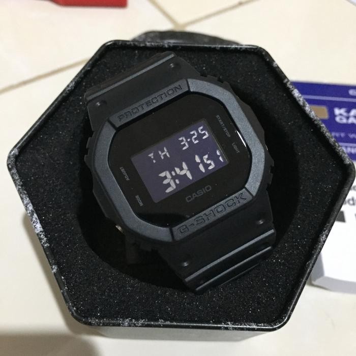 Jam Tangan Pria Casio G-Shock Dw-5600Bb-1 Original - Gshock Dw5600Bb