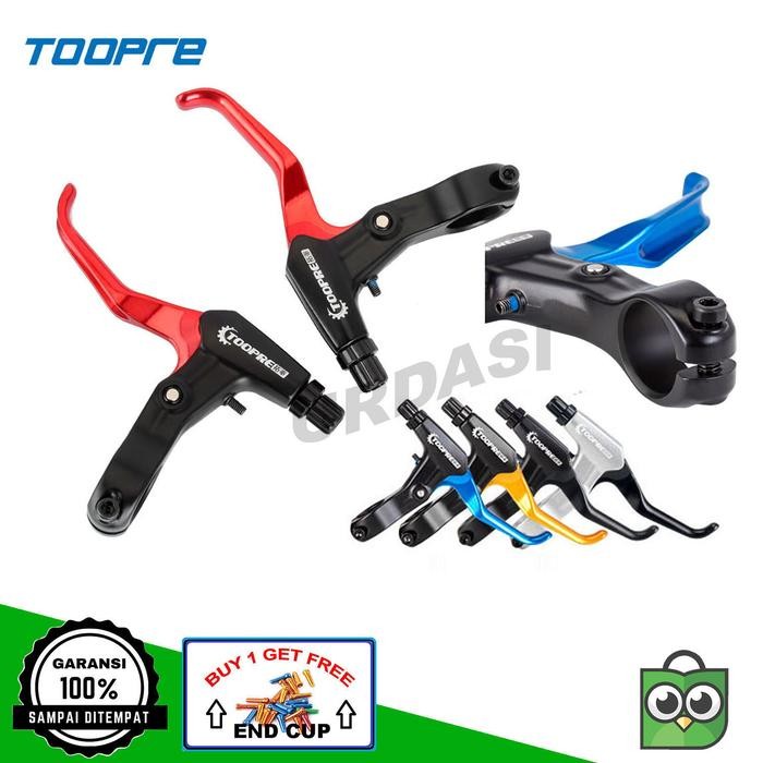 Ready Handle Tuas Rem U V Brake Lever Sepeda Lipat Mtb Litepro Tektro Alloy