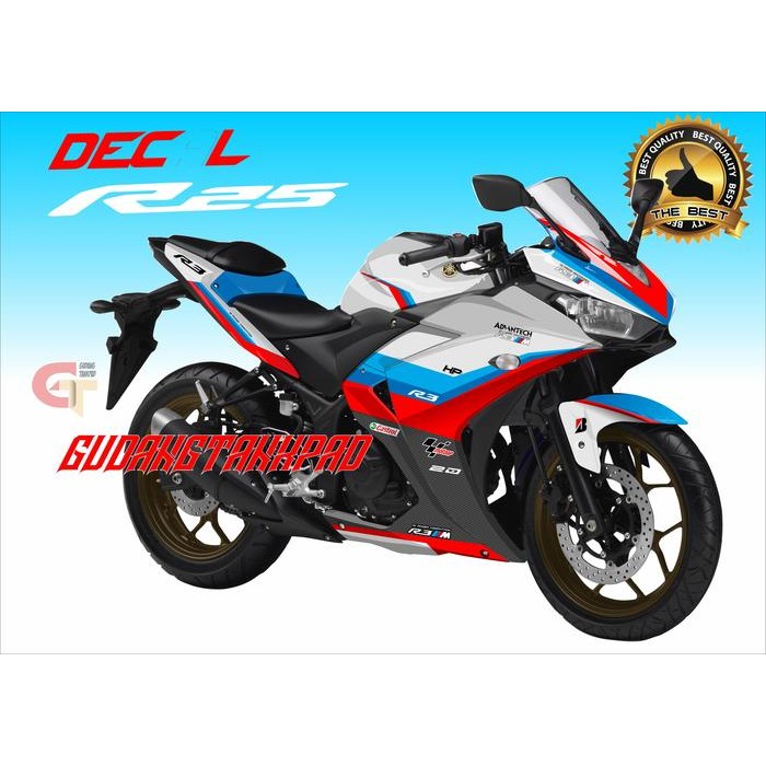 Decal R 25 Stiker Full Body R25