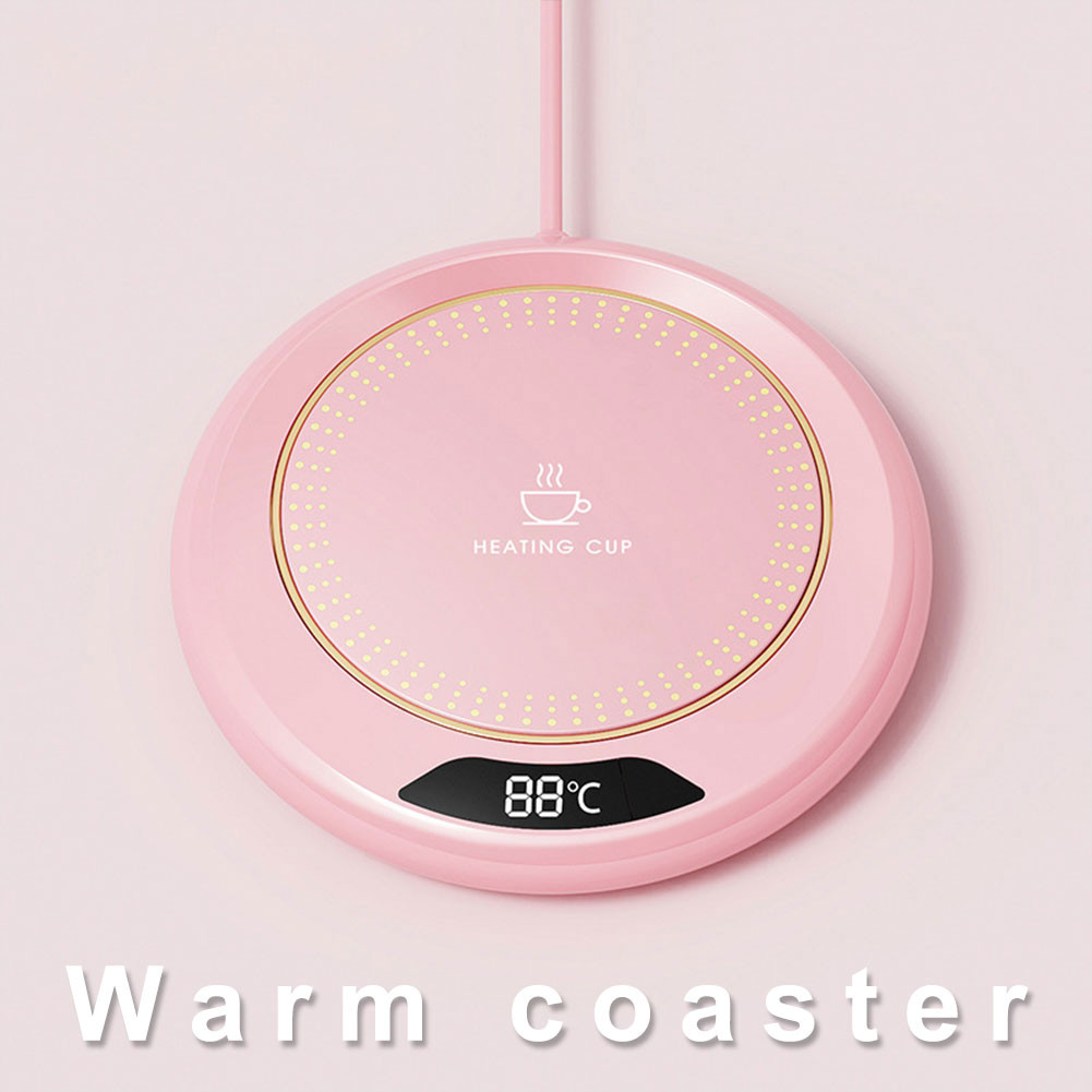 USB Coffee Mug Warmer 3 Temperature Setting Electric Beverage Warmer Coffee Warmer Plate for Hot