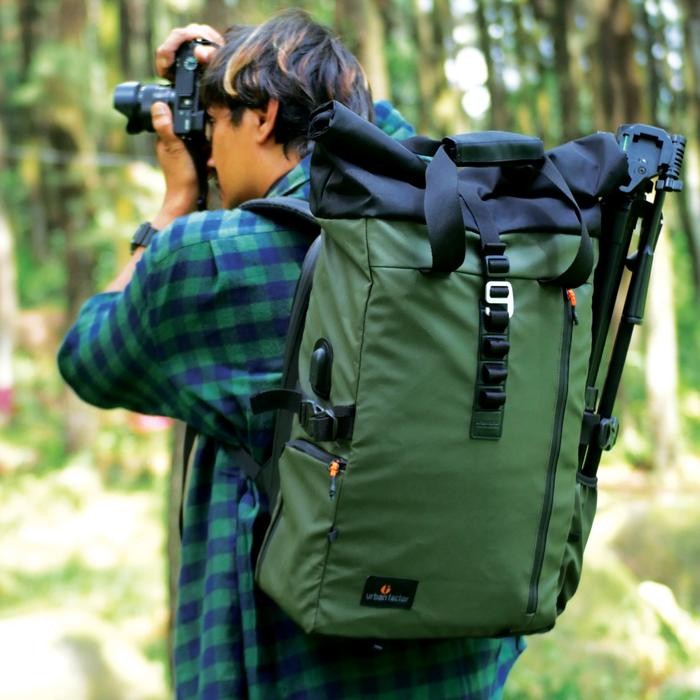 Sedia LANSPRESADO ARMY MNM x URBAN Tas Ransel Pria Wanita Tas Backpack ORI