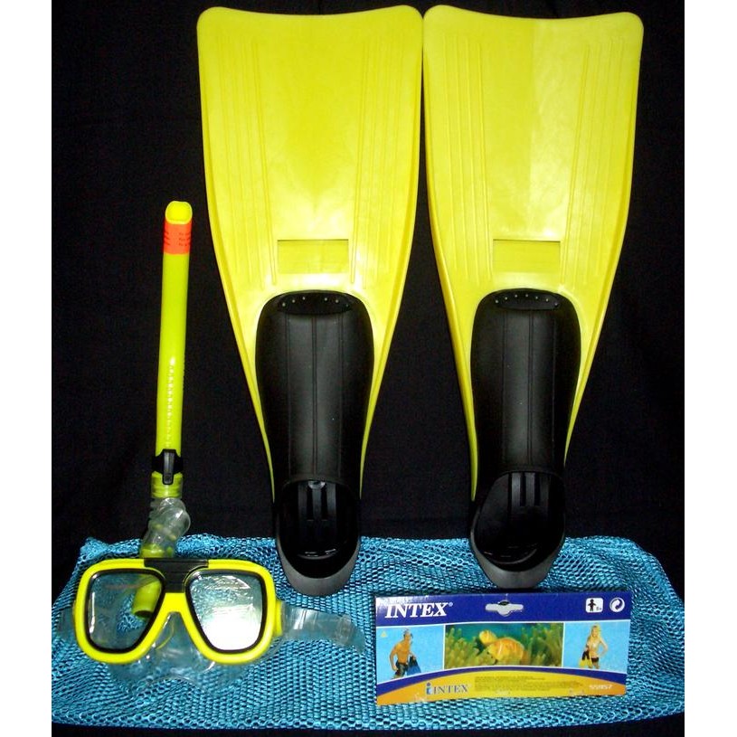 SALE Intex - satu set Peralatan menyelam