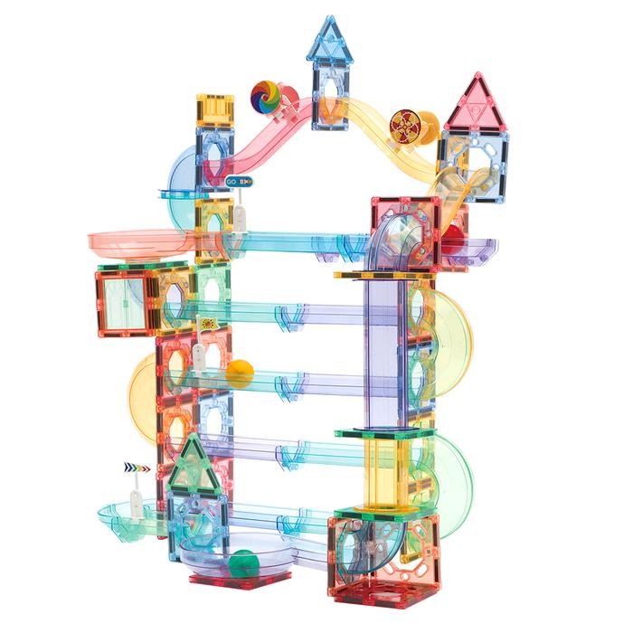 Magnetic Marble Run Paradise - KEBO - mainan magnet edukasi