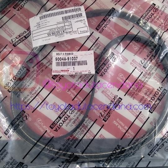 V-BELT VANBELT TALI KIPAS AVANZA TYPE G 1.3 TAHUN 2010 POWERSTEERING