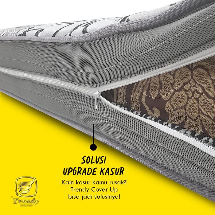 Trendy Cover Up - Cover Sarung Kasur / Spring Bed / Matras Resleting Resleting Promo 