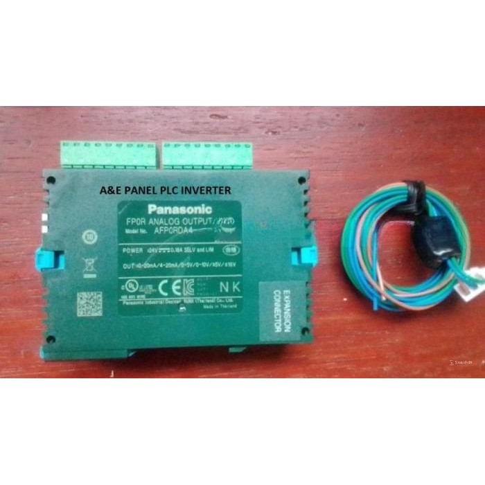 PLC Panasonic AFP0RDA4 AFPORDA4 FP0R-DA4 FP0R DA4 replace FP0 FPO A04V