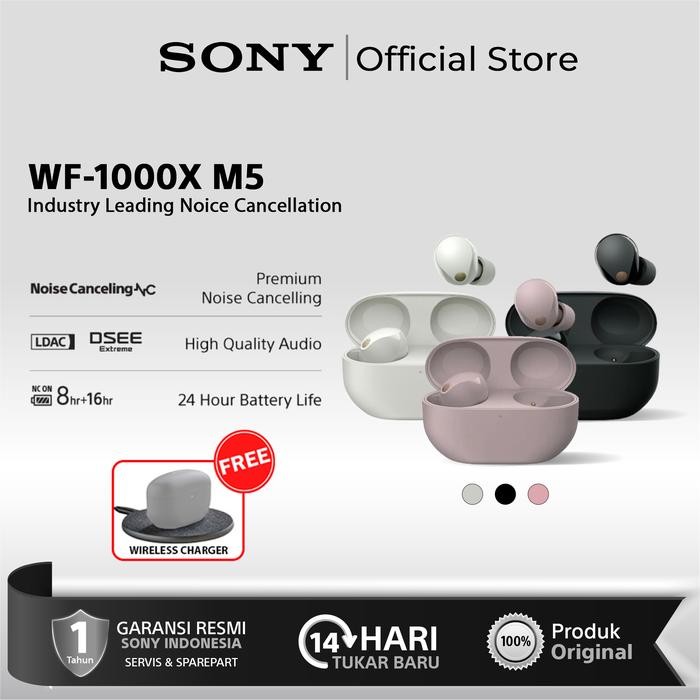 Sony Wf 1000Xm5 / Wf 1000Xm5/ Wf1000Xm5 Headphone Noise Canceling