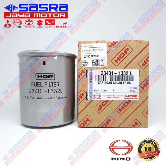 207h- Fuel Filter Up/Solar Atas Ori Dutro E2LohanRanger - Hino Genuine Parts Hop