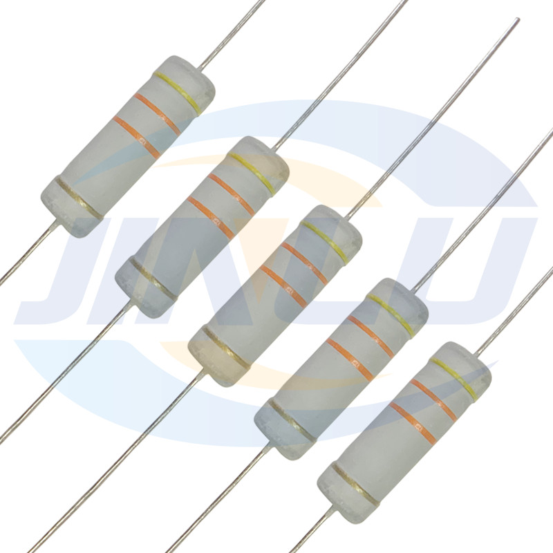 IMPORT 10pcs 5W 5% Carbon Film Resistor 5R6 56R 560R 5K6 56K 560K 5.6 56 560 R K Ohm 1R-1M
