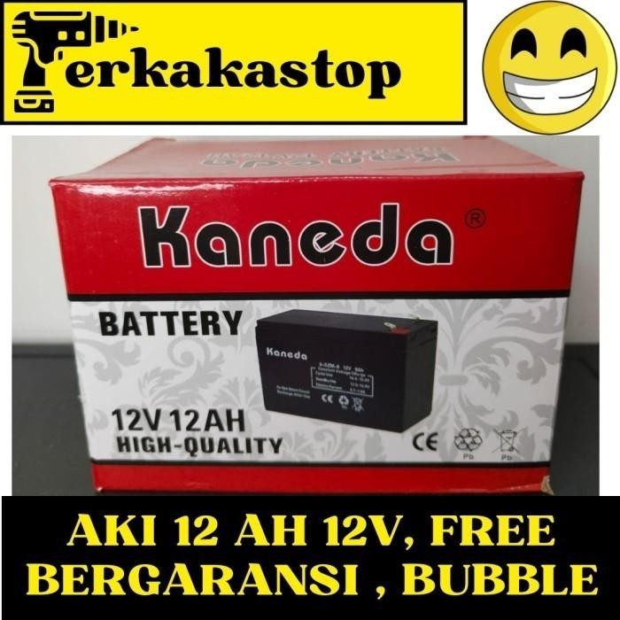 Aki Baterai Kering 12V 12AH / Aki Kering 12 amper KANEDA