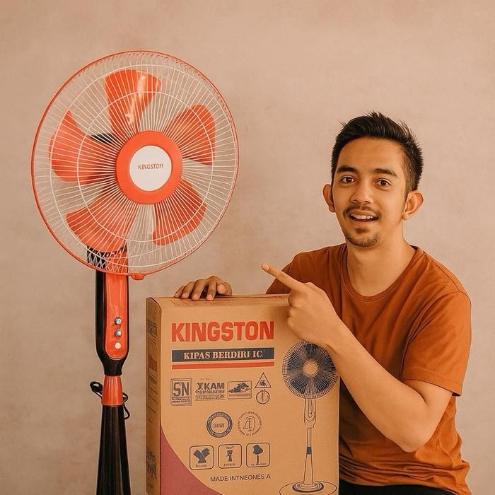 KIPAS BERDIRI KINGSTON.KIPAS ANGIN BERDIRI MURAH