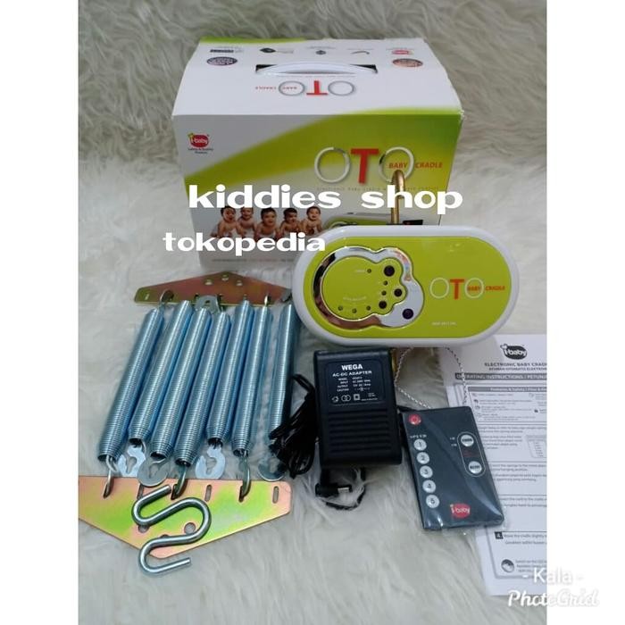 TGR mesin ayunan listrik bayi merk otto menggunakan remote