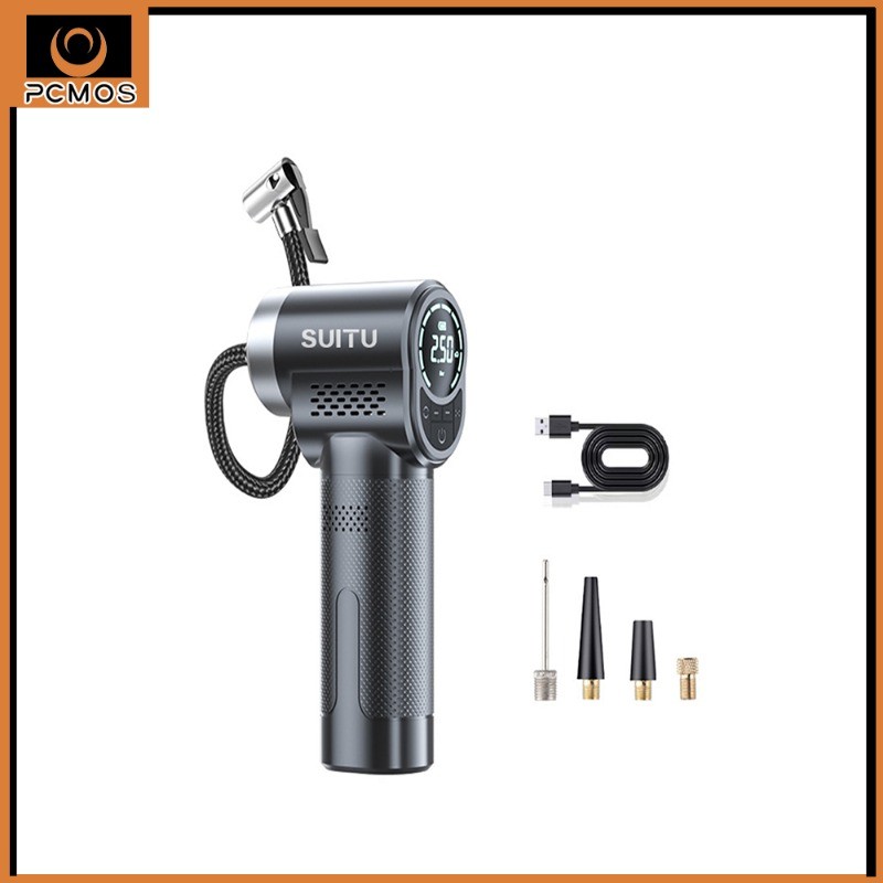 Electric inflator Portable handheld inflator tire inflator Wireless intelligent digital inflator