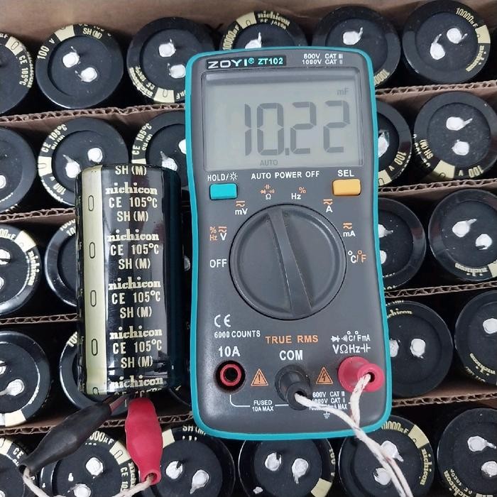 3j4e- Elco Nichicon Black Gold 100V 10000Uf Isi Full , Elco Nichicon 10000Uf 100V , Elco