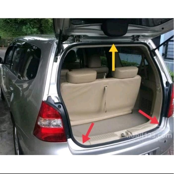 Karet Peredam Suara Pintu Bagasi Nissan Grand Livina, Datsun, Juke