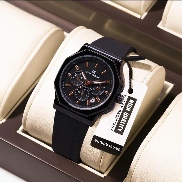 Seven Minute M768 Jam Tangan Wanita Original Seven Minute Tahan Air Water Resistant Quartz