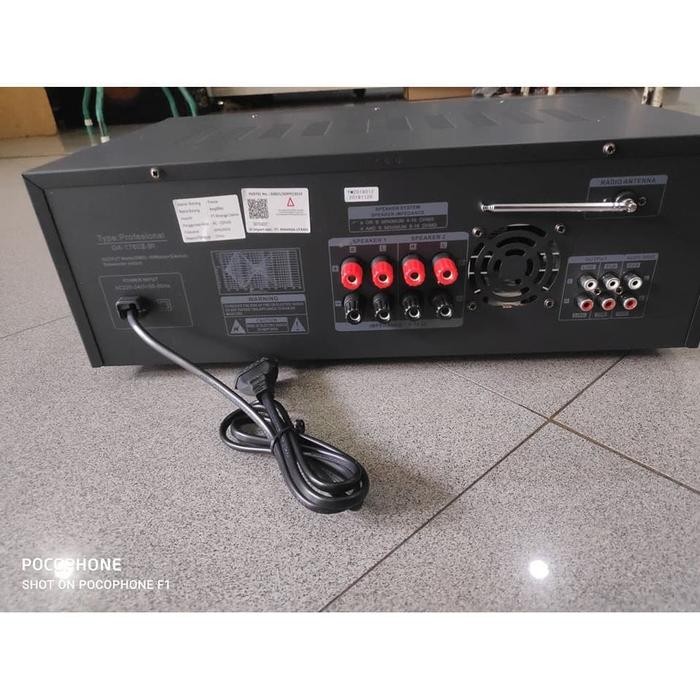 Power Ampli Mixer Pewae DA-1760 USB plus Equalizer