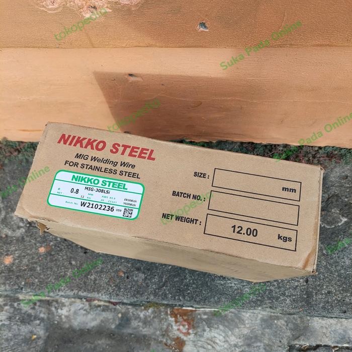 Paling Berkualitas Kawat Las Mig Welding Wire 308 Stainless Steel Nikko Steel Terlariss 