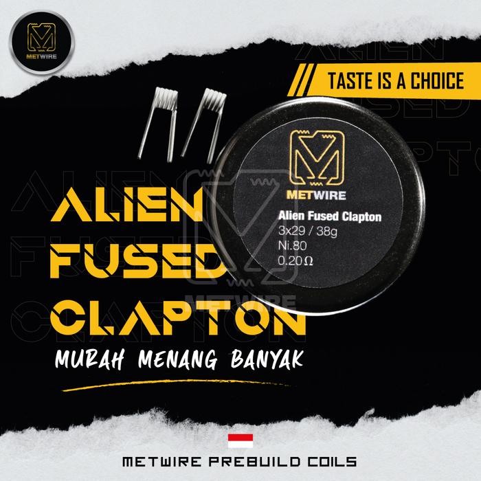 BeliBeliSale- Alien Fused Clapton Metwire Isi 2 Metwire Coil