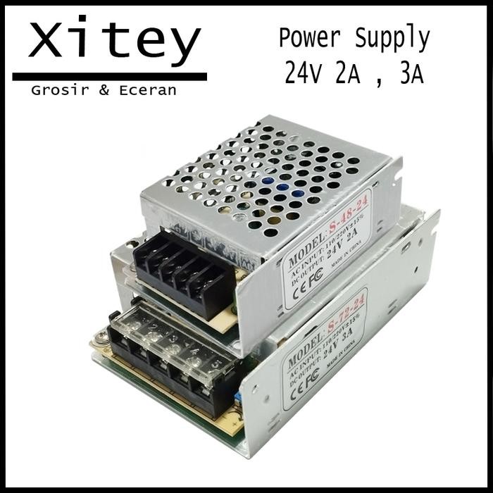 BERKUALITAS power supply 24v 2A travo 24V3A 24volt travo led adaptor