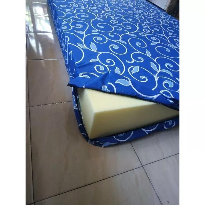 Sarung Kasur Busa Resleting Ukuran 80X200X15 140X200 Pasti Promo