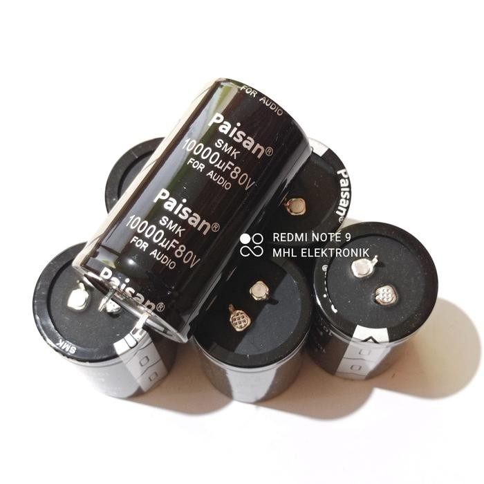 w867- Paisan Elco 10000Uf 80V Original Asli (Smk)