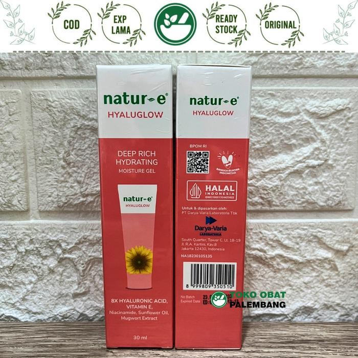 NATUR-E HYALUGLOW DEEP RICH HYDRATING MOISTURE GEL KRIM MUKA NATUR E