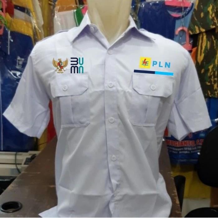 ASLI kemeja BUMN PLN baju BUMN PLN pdh BUMN PLN kemeja PLN baju PLN pdh pln READY STOCK