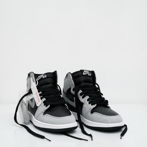 Jordan 1 Retro High Shadow 2.0-Black White Light Smoke Grey